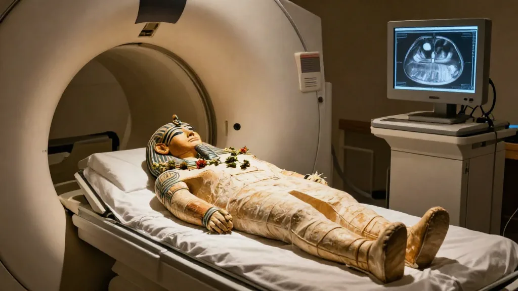 Amenhotep I, la momia real que nadie desenvolvió, abierta por tomografía